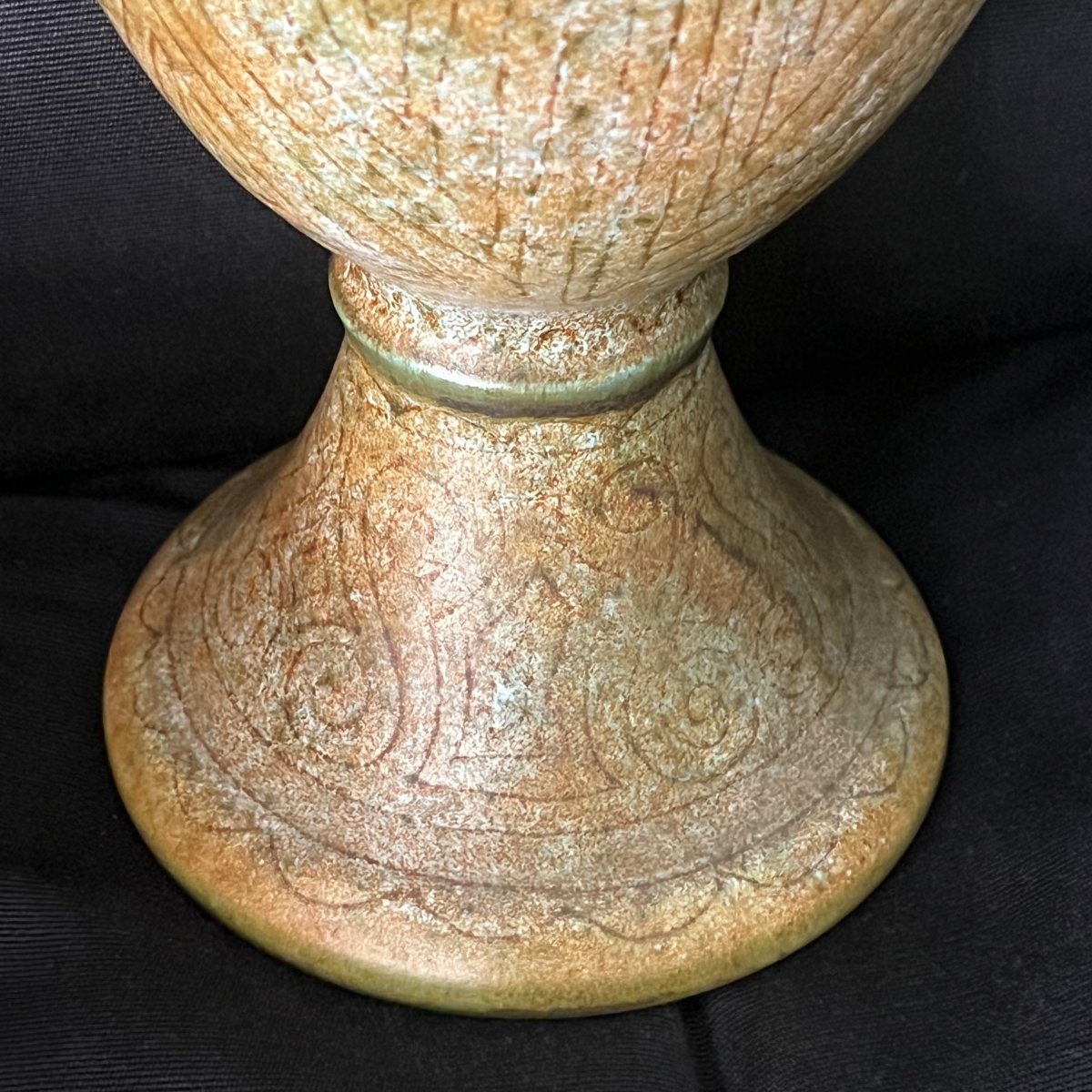 "chalice" Pitcher From La Grange Aux Potiers-photo-6