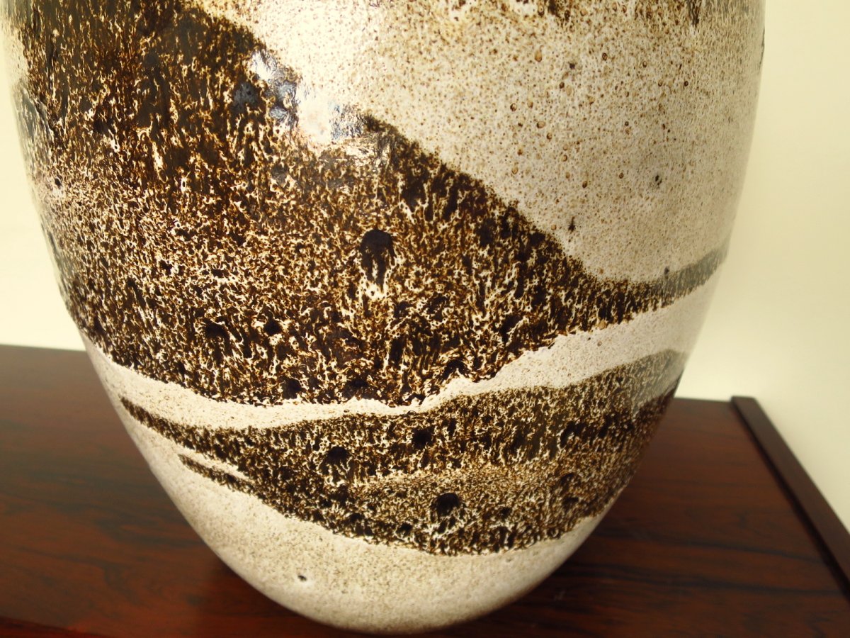 Large Vase W. Germany Scheurich Around 1960-photo-2