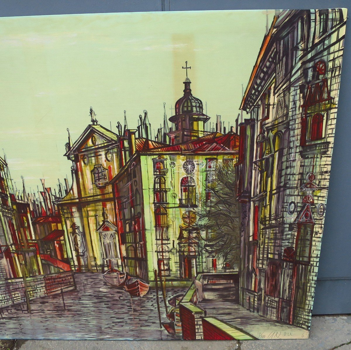 Tapisserie imprimée "Venise" de Jean CARZOU-photo-7
