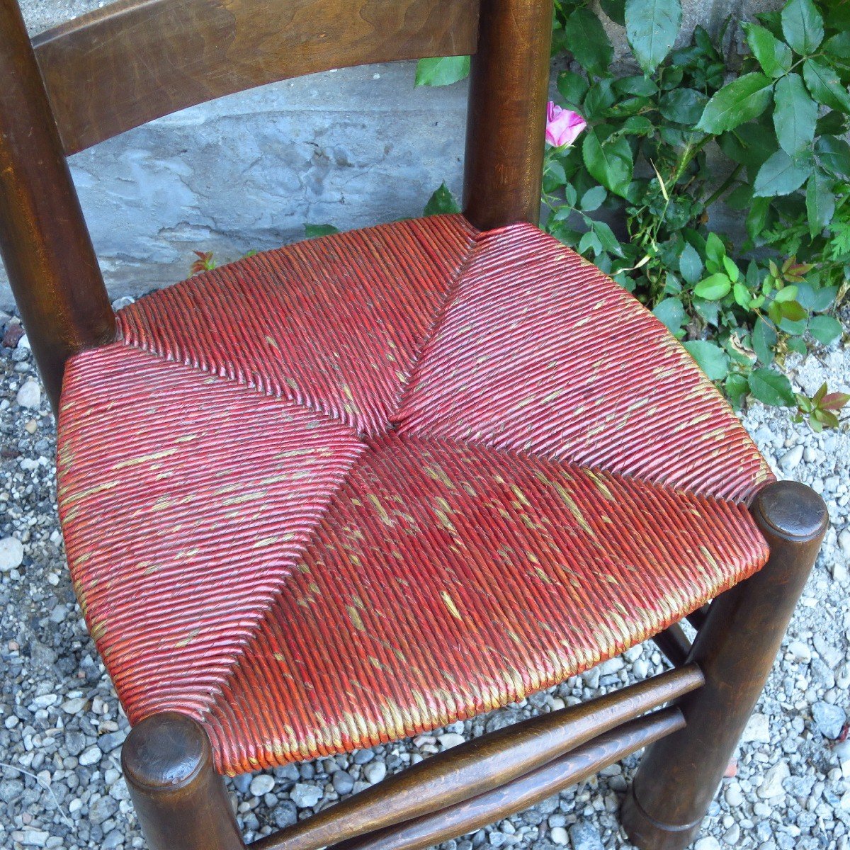 Mulched Chair By Charles Dudouyt Circa 1940-photo-2