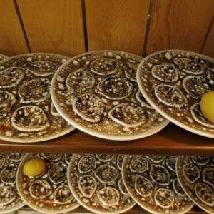“scum” Oyster Plates From Niderviller Circa 1960
