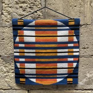 Tapestry With Geometric Decoration, Circa 1970
