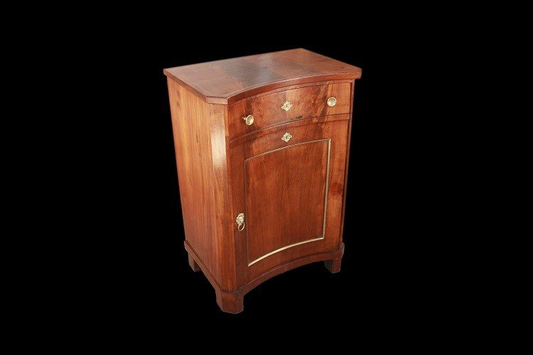 Superb French Sideboard From The 1800s In Charles X Style In Mahogany Wood