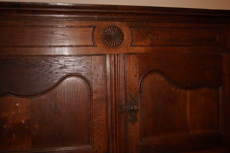 French Cabinet From The 1600s In Oak-photo-3