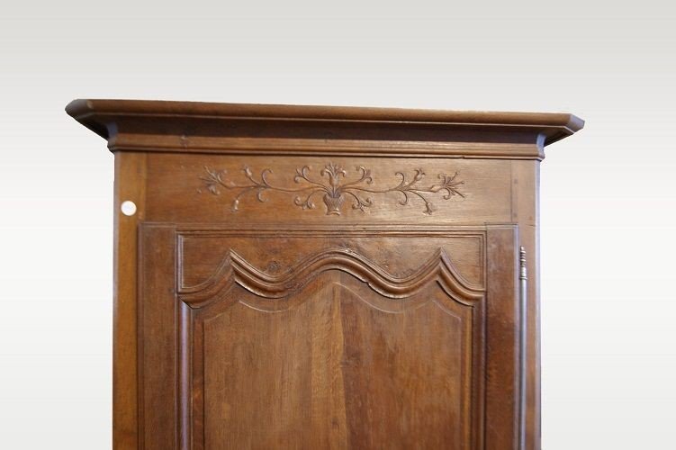 Petit armoire placard De Style Provençal Du Début Des Années 1800, Avec Une Porte Sculptée-photo-3