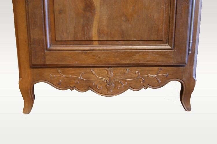 Petit armoire placard De Style Provençal Du Début Des Années 1800, Avec Une Porte Sculptée-photo-4