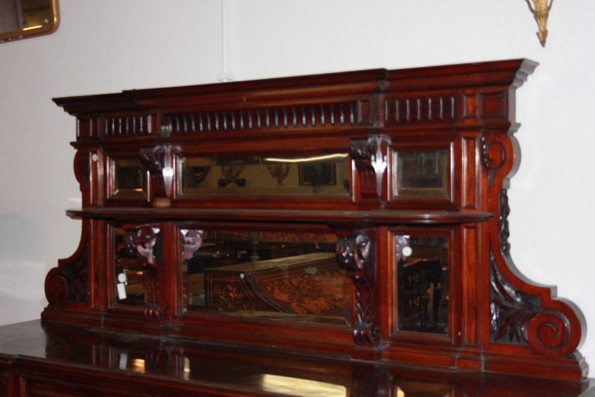 Pair Of Large Mid-19th-century Mahogany Sideboards In The Louis Philippe Style-photo-3