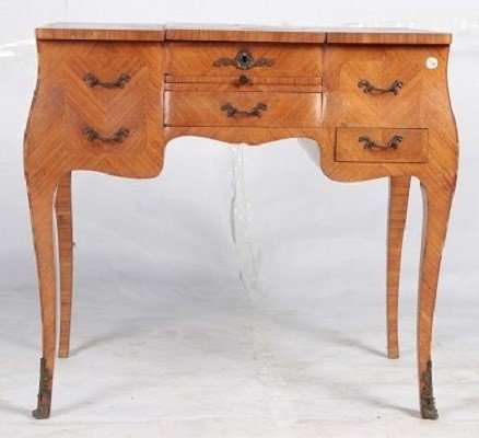 Small English Regency-style Chest Of Drawers From The Early 1800s, Made Of Mahogany Wood-photo-2