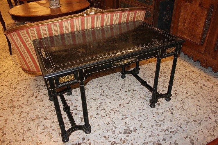 Precious Italian Writing Desk From Lombardy, Dating Back To The Early 1800s, In The Louis XVI 