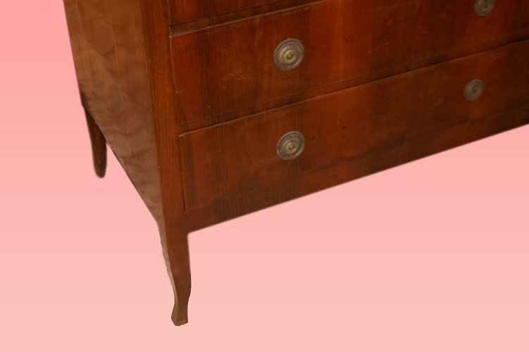  Beautiful Italian Chest Of Drawers From The Late 1700s To Early 1800s, Transition Style-photo-4