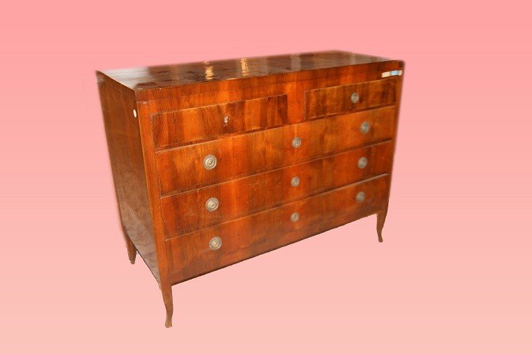  Beautiful Italian Chest Of Drawers From The Late 1700s To Early 1800s, Transition Style