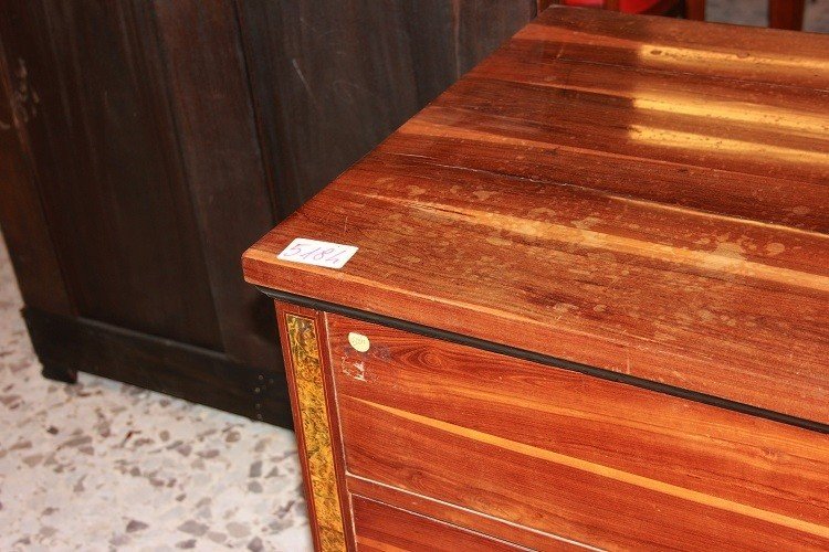 Austrian Chest Of Drawers From The Late 1700s To Early 1800s, Louis XVI Style, In Rosewood-photo-3