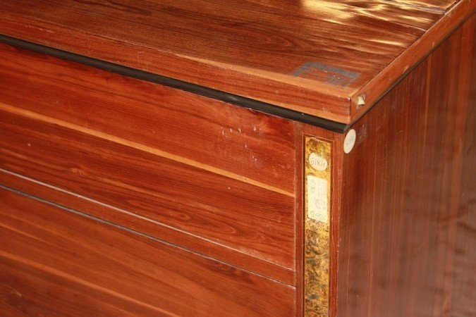 Austrian Chest Of Drawers From The Late 1700s To Early 1800s, Louis XVI Style, In Rosewood-photo-4