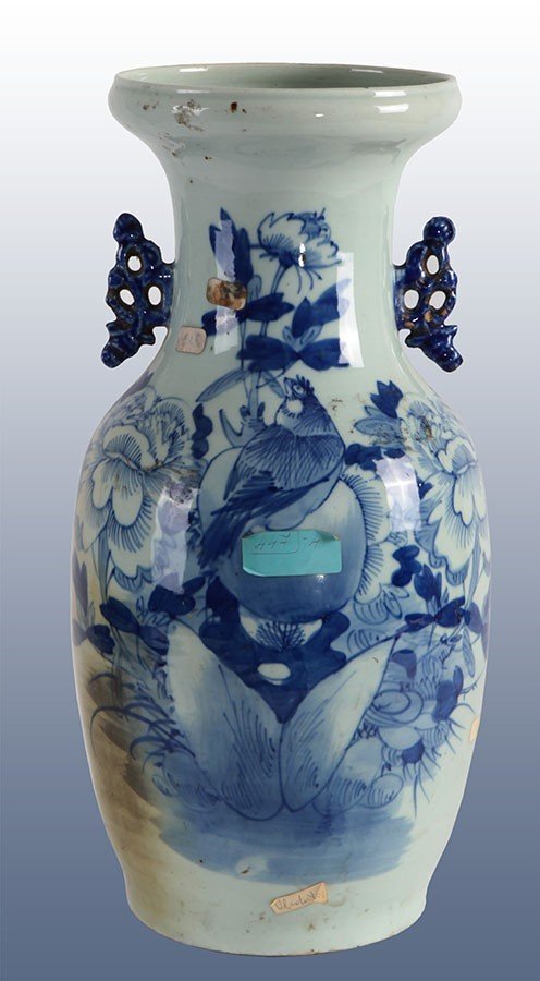 Vase Chinois Ancien Des Annees 1800