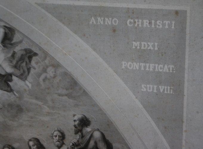 French Print From The Second Half Of 1800 Representing "the Last Judgment"-photo-4