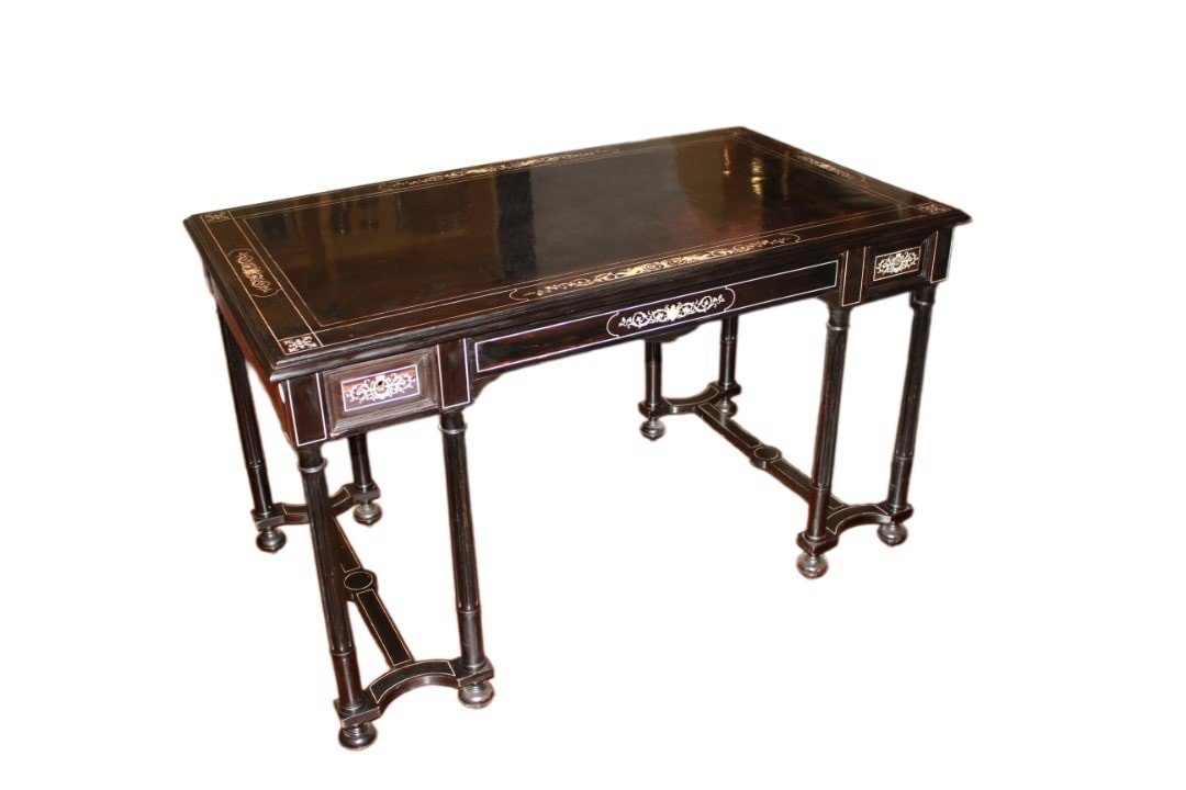 Precious Italian Writing Desk From Lombardy, Dating Back To The Early 1800s, In The Louis XVI