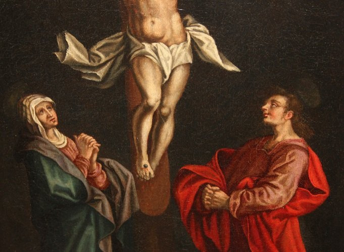 Dutch Oil On Canvas From The Late 1600s To Early 1700s, In The Style Of Robert Van Audenaerde -photo-1