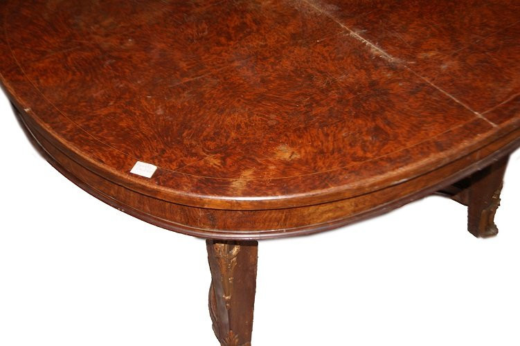 Table à Rallonge De Style Régence Française De La Première Moitié Des Années 1800-photo-3