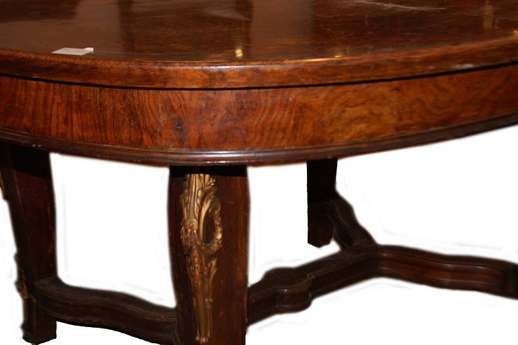 Table à Rallonge De Style Régence Française De La Première Moitié Des Années 1800-photo-4