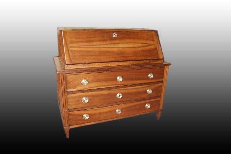 Commode Double Française En Merisier, Style Louis XVI Des Années 1700-photo-3