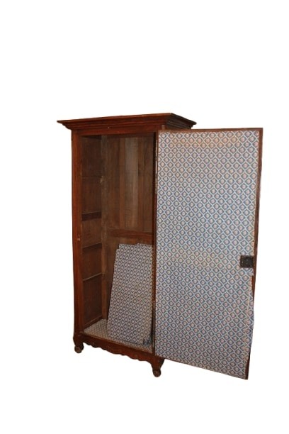 French Provençal Single Door Oak Wardrobe – Early 19th Century-photo-1