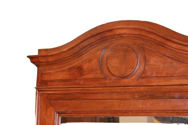 Armoire française à miroir une porte style Louis Philippe – XIXe siècle-photo-2