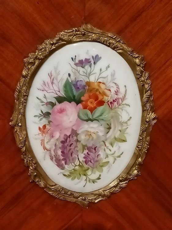 Gorgeous French Display Cabinet, Double-bodied, From The First Half Of The 19th Century-photo-2