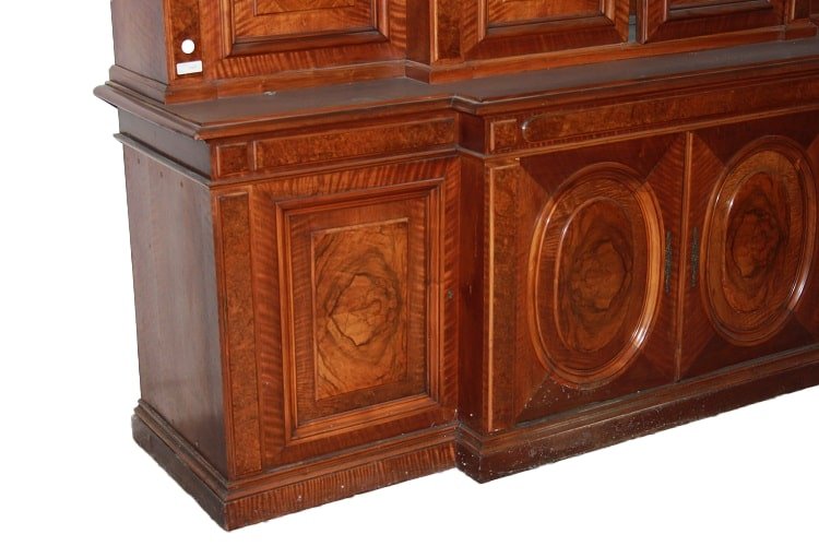Grande Buffet à Deux Corps Français De Style Louis-philippe De La Première Moitié Du XIXe -photo-1