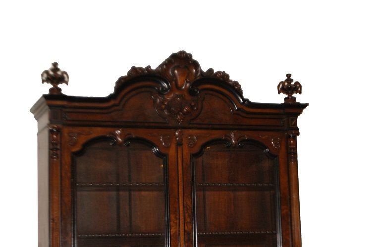 Large French Double-body Sideboard From The First Half Of The 1800s, Louis Philippe Style, Made-photo-2