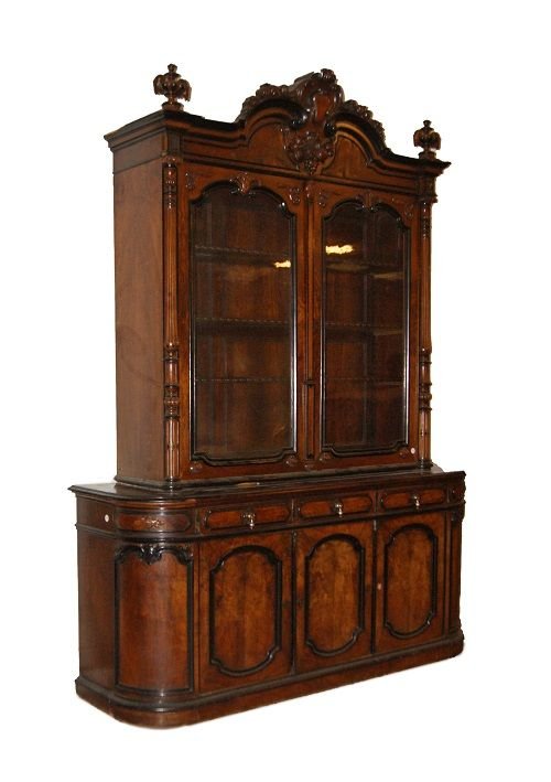 Large French Double-body Sideboard From The First Half Of The 1800s, Louis Philippe Style, Made-photo-4
