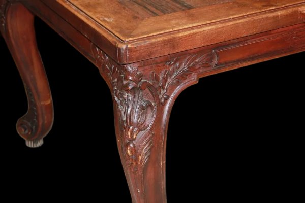 Large Extendable Rectangular French Table From The Second Half Of The 1800s, Provencal Style, I-photo-3