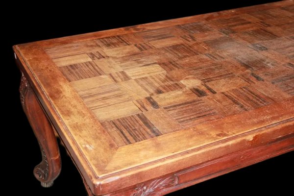 Large Extendable Rectangular French Table From The Second Half Of The 1800s, Provencal Style, I-photo-3
