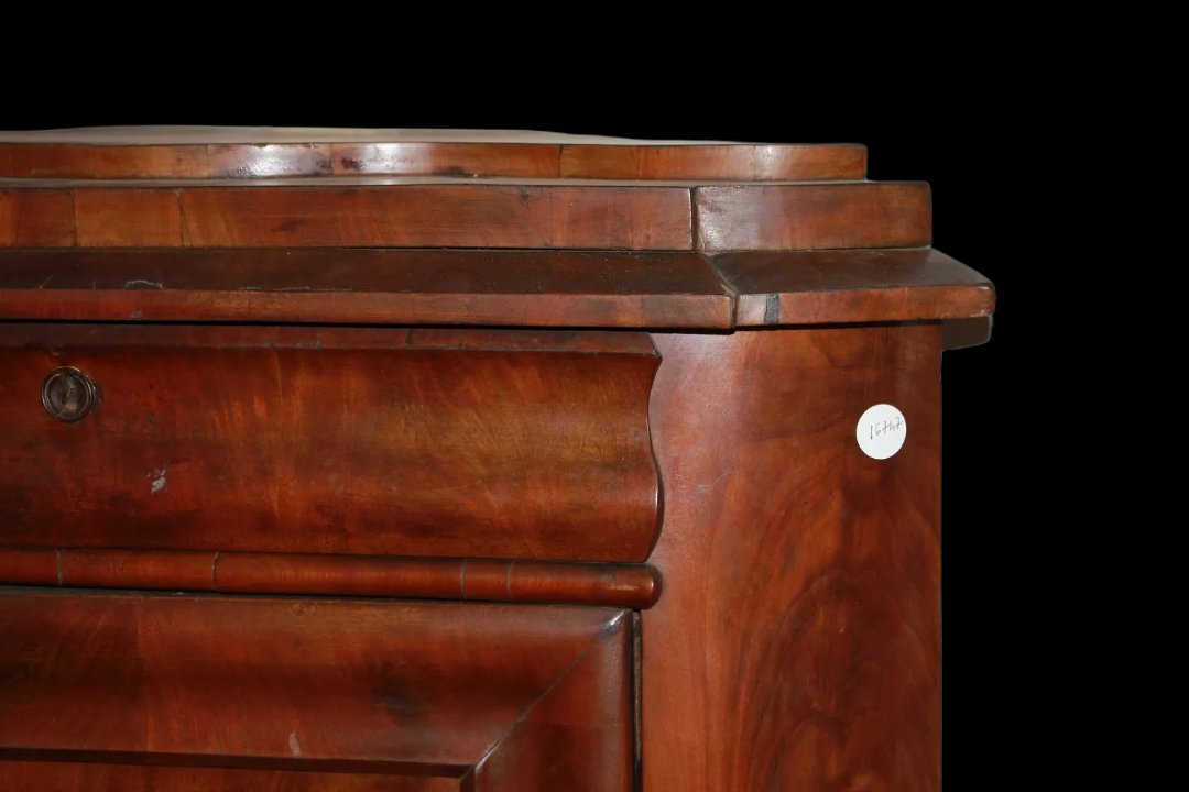 Paire De Encoignure En Acajou, Style Biedermeier, Europe Du Nord-photo-3