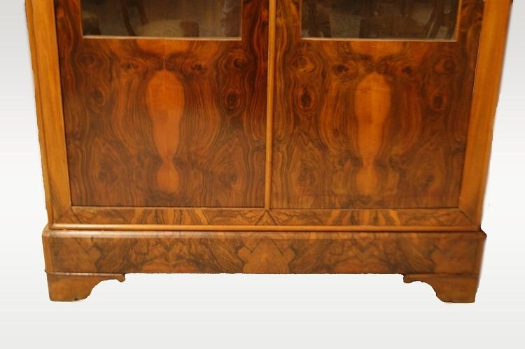 Showcase Bookcase With 2 Doors, French From The First Half Of The 1800s, In The Directorie Styl-photo-3