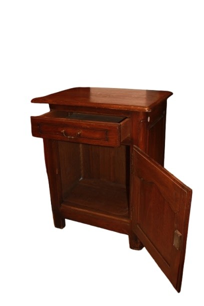 Petit Buffet Provençal en bois de châtaignier – France, XIXe siècle-photo-1
