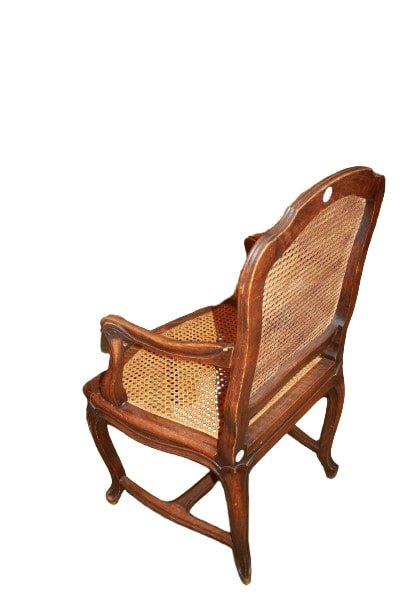Paire de fauteuils provençaux français en chêne – XIXe siècle-photo-3