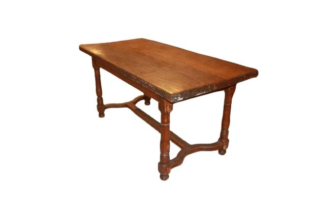 Rustic French Oak Table – Early 19th Century-photo-2