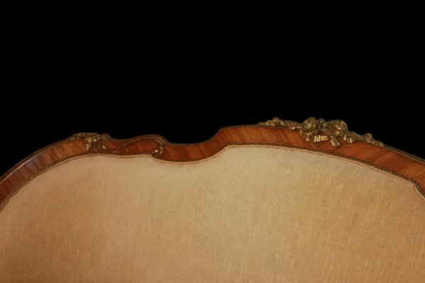 French Living Room From The Second Half Of The 19th Century, Louis XV Style In Rosewood-photo-3