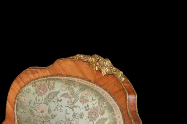 French Living Room From The Second Half Of The 19th Century, Louis XV Style In Rosewood-photo-4