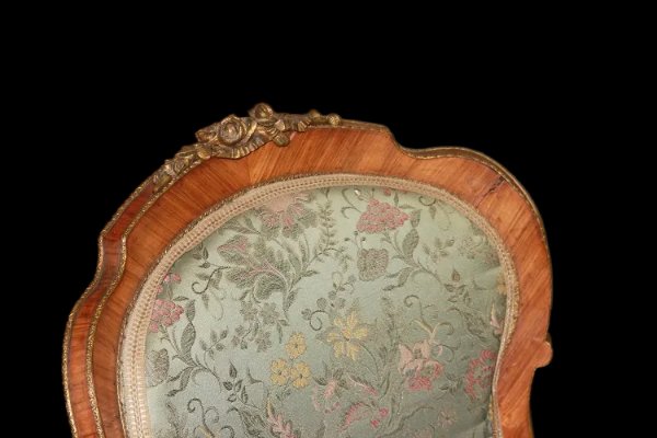 French Living Room From The Second Half Of The 19th Century, Louis XV Style In Rosewood-photo-8