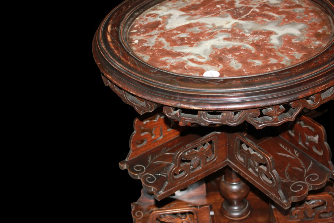 French Smoking Table In An Oriental Style From The Second Half Of The 19th Century-photo-2
