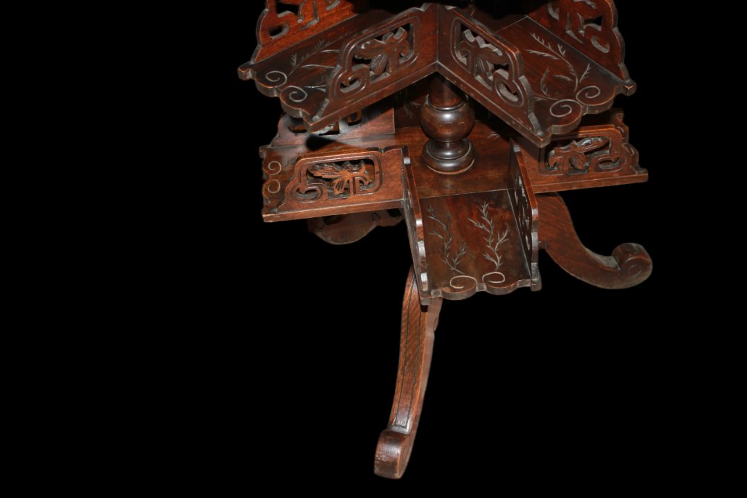 French Smoking Table In An Oriental Style From The Second Half Of The 19th Century-photo-3