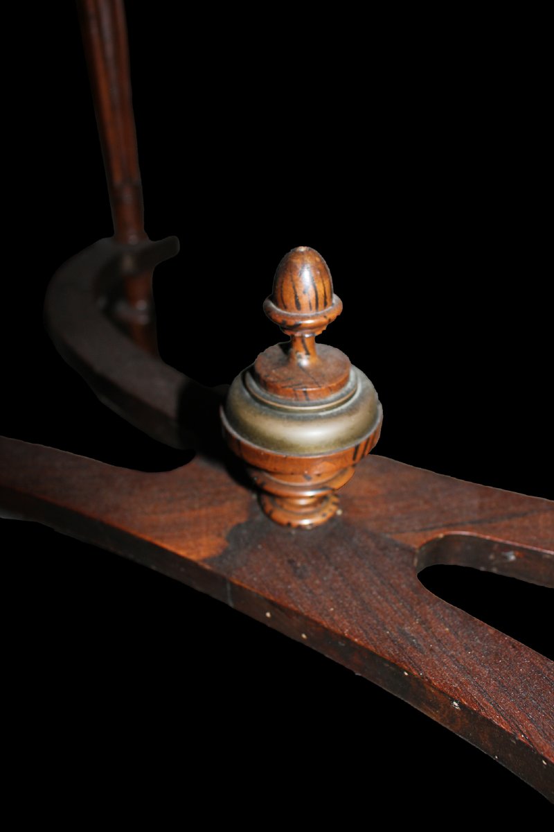 Louis XVI Style Winged Table – Second Half Of The 19th Century-photo-4