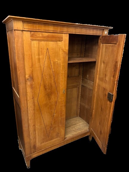 Armoire française à deux portes en merisier, style Louis XVI – Fin du XIXᵉ siècle-photo-1