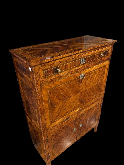 French Louis XVI Secretaire In Bois De Rose – Second Half Of The 18th Century-photo-4