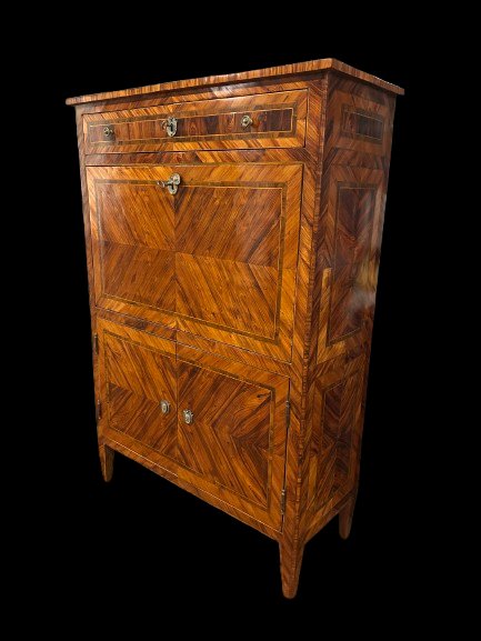 French Louis XVI Secretaire In Bois De Rose – Second Half Of The 18th Century-photo-1