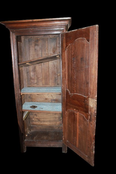 Armoire française provençale en chêne – Début XIXᵉ siècle-photo-1