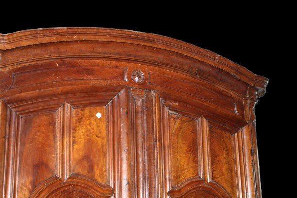 Grande Armoire Française du XVIIIe Siècle en Noyer – Style Provençal (Fin 1700)-photo-2