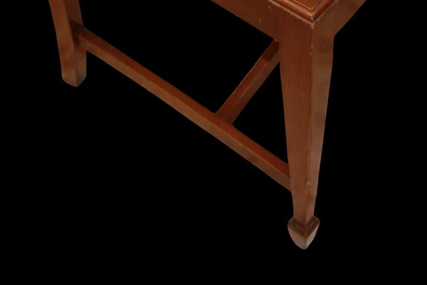 Ensemble de 4 Chaises Françaises en Noyer – Seconde Moitié XIXe Siècle-photo-4