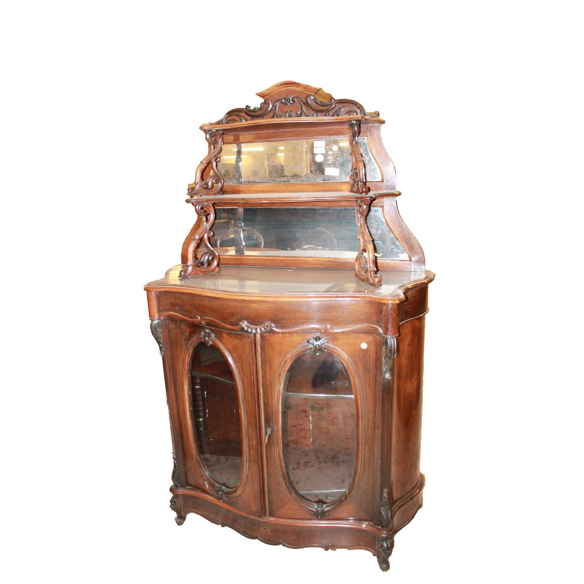 Petit Cabinet Français Louis-Philippe en Palissandre – Milieu XIXe Siècle